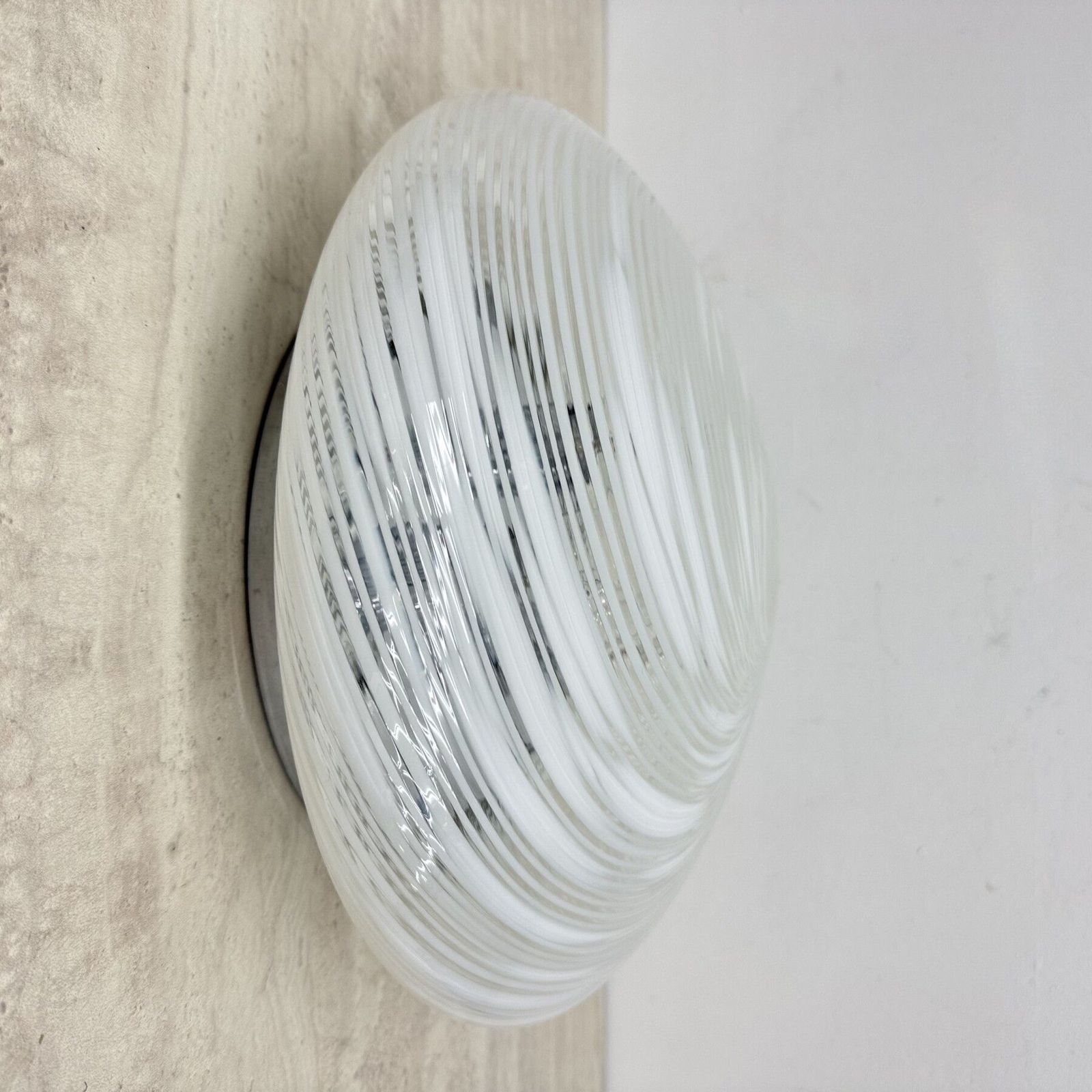 photo vinterior Mid Century Design Murano Glass Hillebrand Ceiling Lamp , 1970s