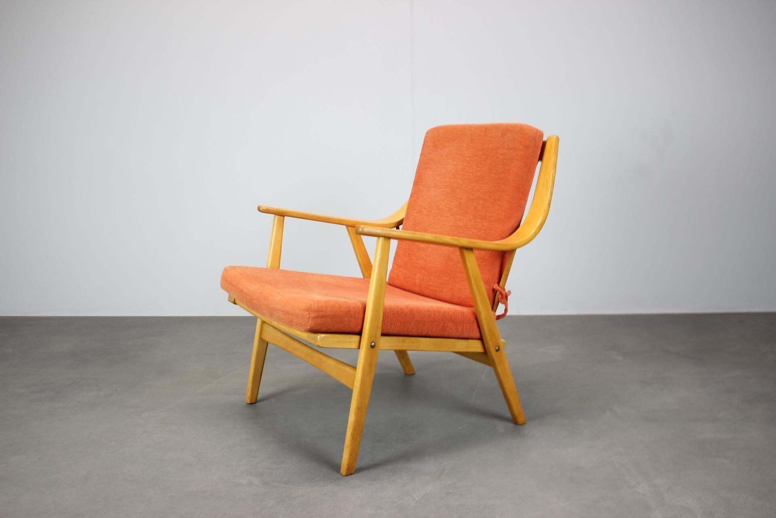 Ton Bentwood Beech Armchair, Czechoslovakia, 1970s photo furniture