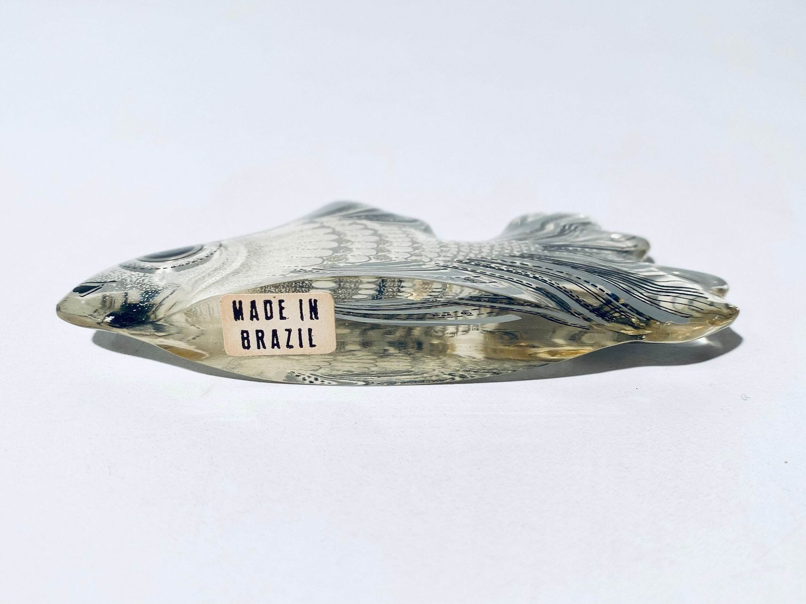 photo furniture Abraham Palatnik Lucite Fish Decoration Sculpture / Mid Century „Artemis“ Collection 1960s/70s