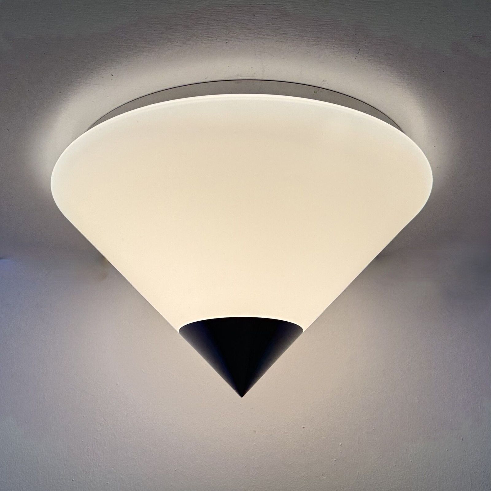 Lighting Limburg Glashütte Wall Ceiling Lamp Flush Mount , 1970’s photo