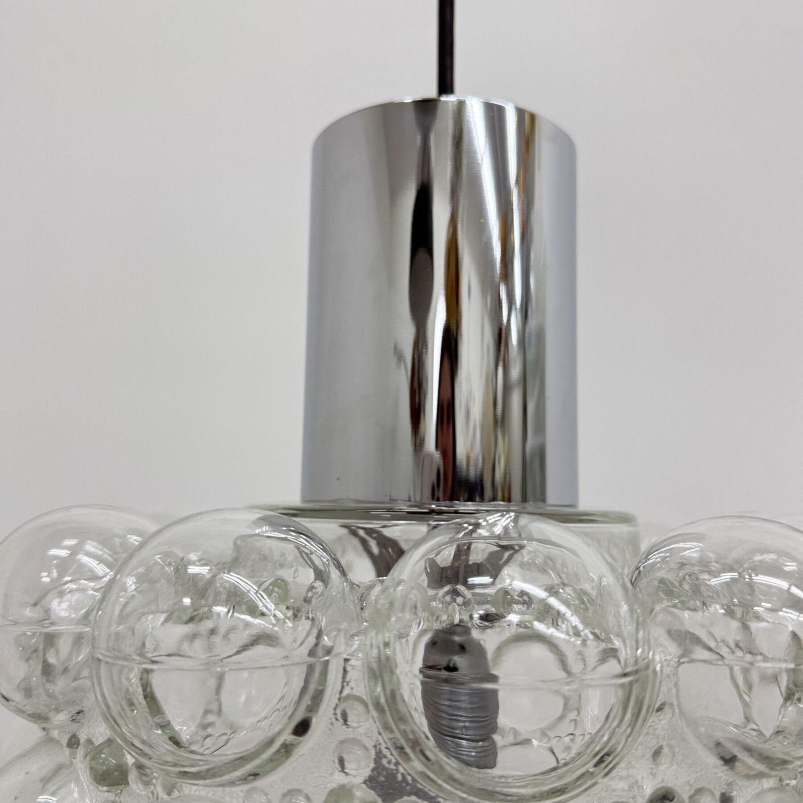 photo furniture Large Bubble Glass Pendant By Helena Tynell For Limburg, Germany, 1970s