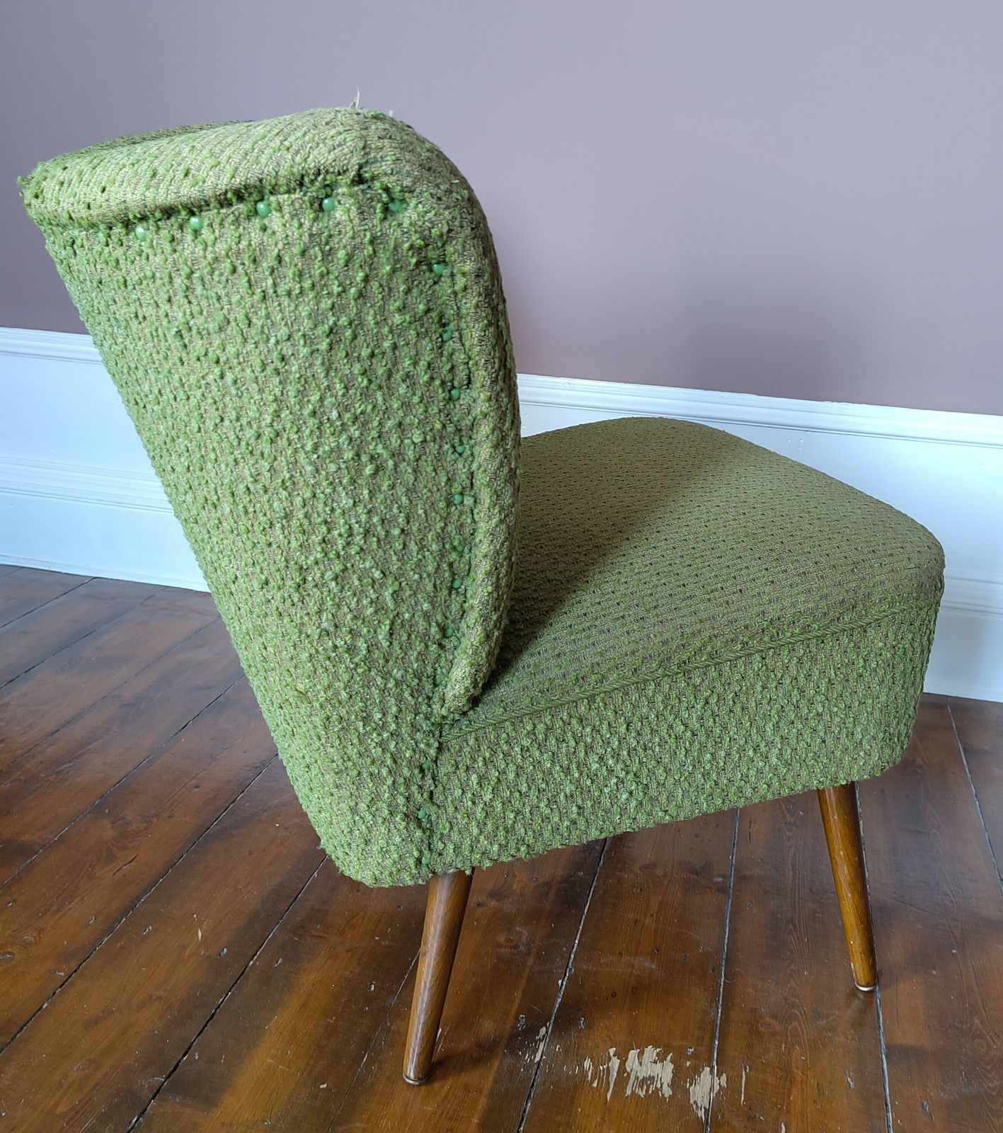 Furniture Set Of Three 1950s West German Cocktail Chairs – Ideal For Reupholstery photo