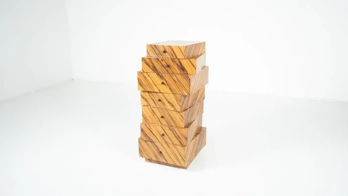 Stack Of Drawers By Susi & Ueli Berger, Röthlisberger Kollektion, 1980s