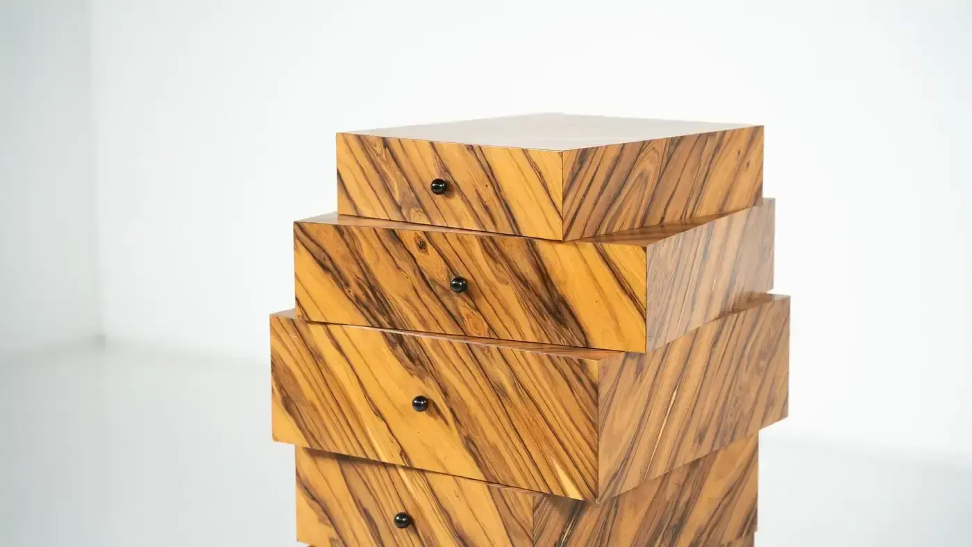 Stack Of Drawers By Susi & Ueli Berger, Röthlisberger Kollektion, 1980s photo Furniture