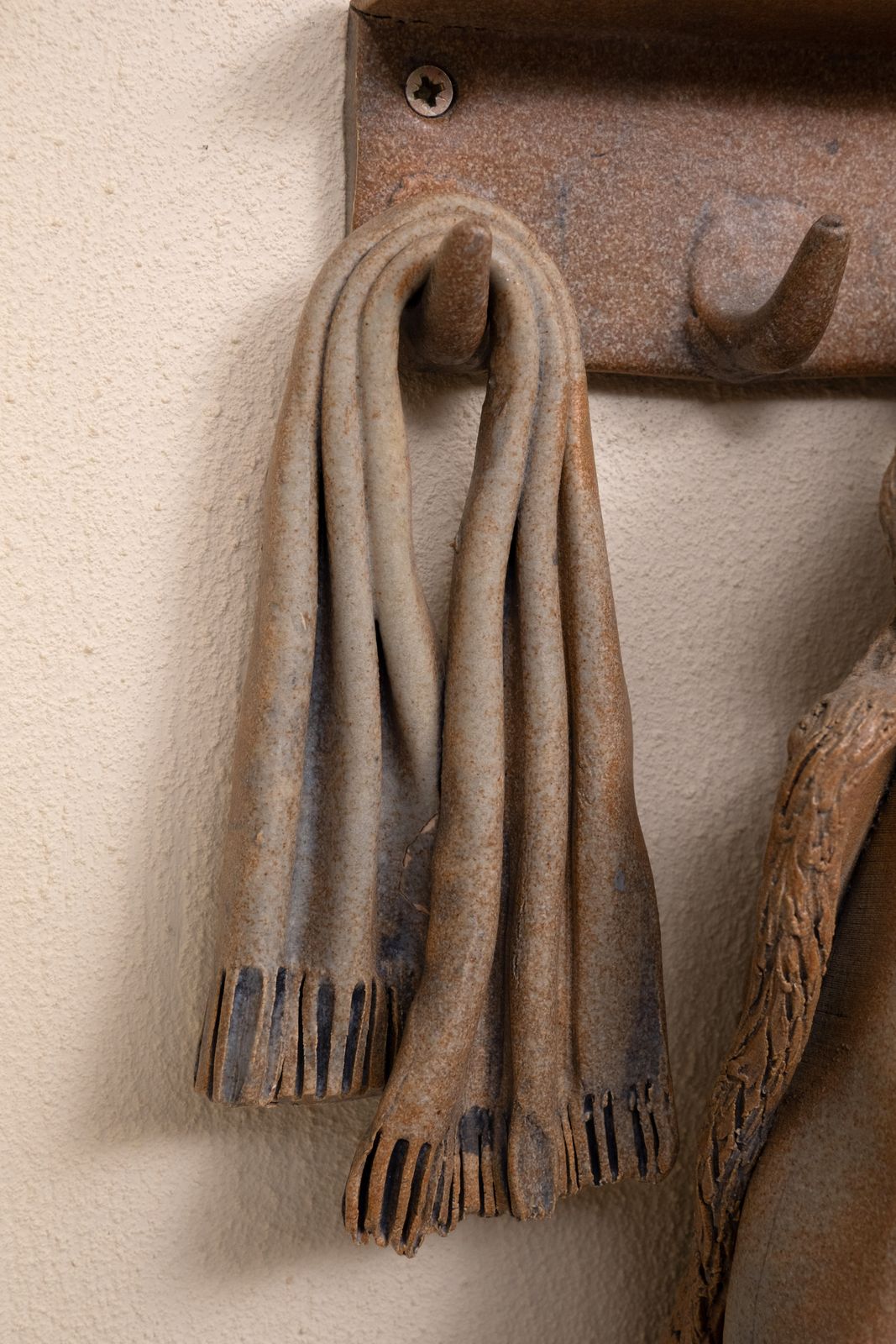 Johan De Wit Belgium Sculptor Unique Diorama Art Coatrack photo vinterior