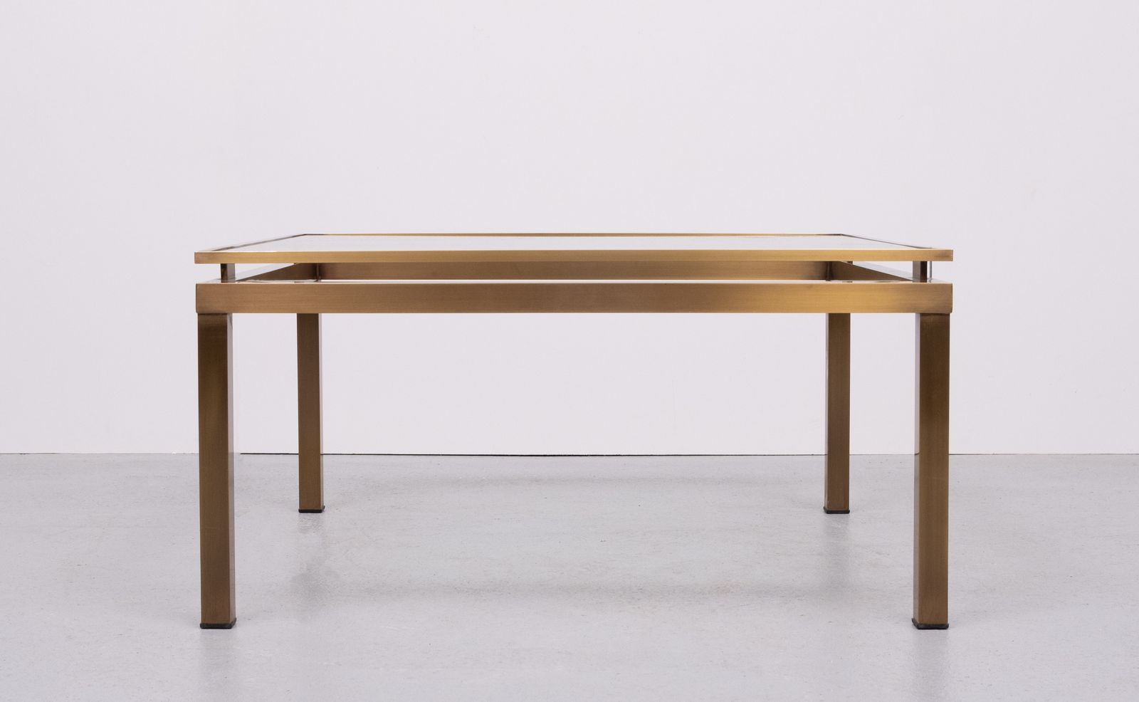 Vierkante Salontafel, Jaren 1970, Frankrijk photo Meubels