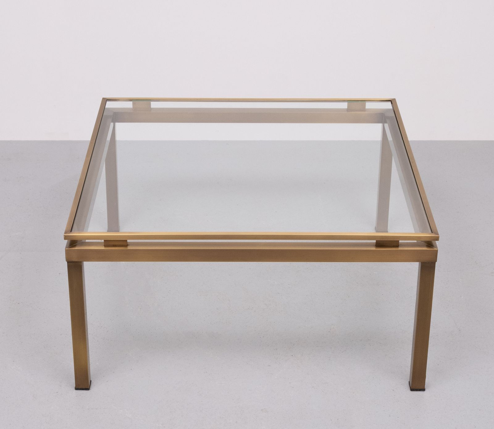 Vierkante Salontafel, Jaren 1970, Frankrijk photo vinterior