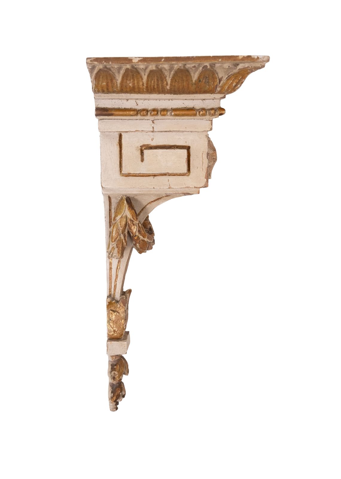 Louis XVI Style Carved Giltwood Wall Consoles With Greek Style Decoration photo Home Decor