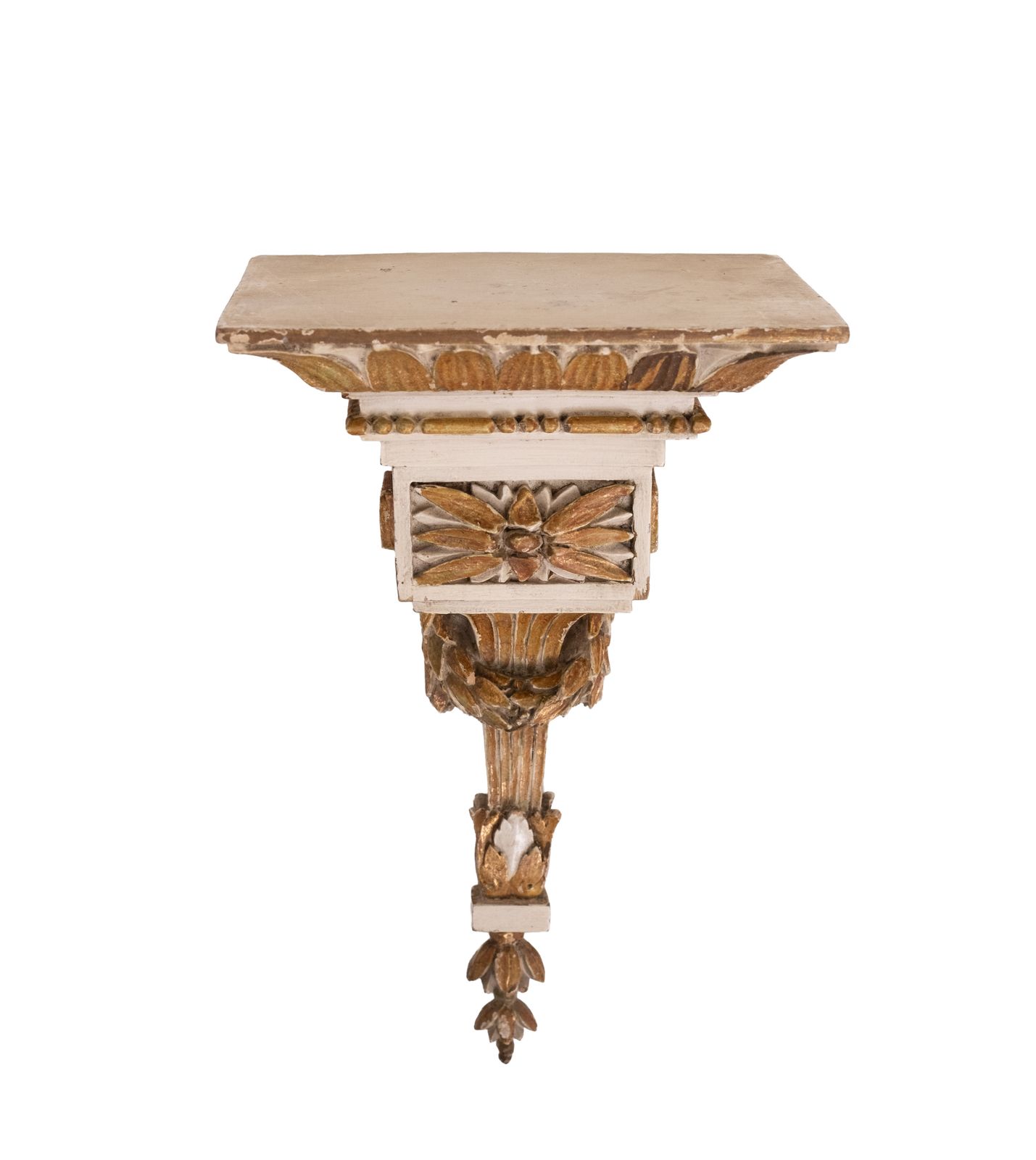 Louis XVI Stijl Gesneden Verguld Houten Wandconsoles Met Griekse Decoratie photo 1500.0