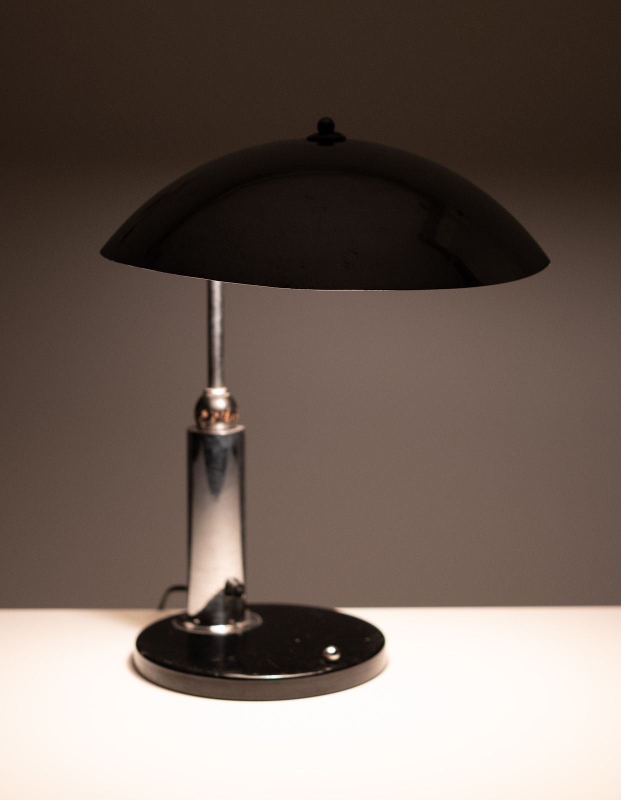 Daalderop Kdm Royal Holland Bauhaus Desk Lamp 1930s photo vinterior