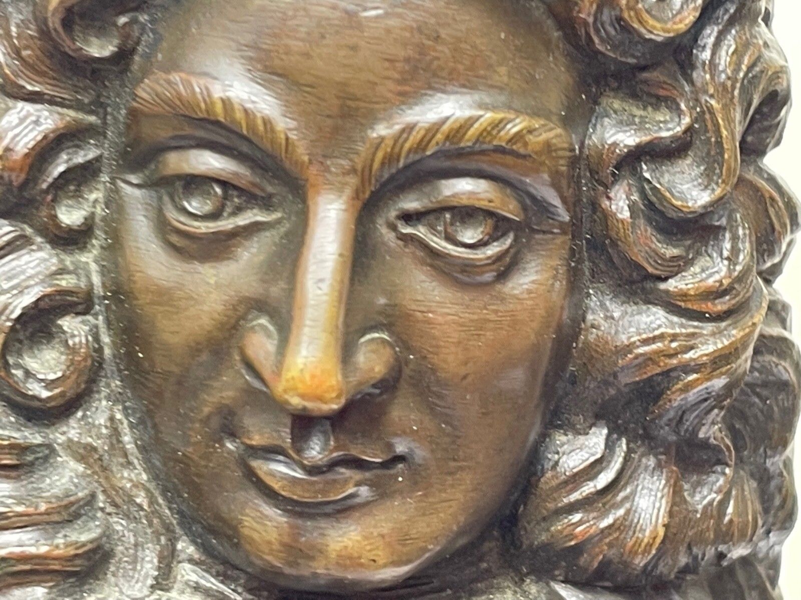 photo buy Classical  French 19th Century Antique Bronze Model Bust Of Louis XIV