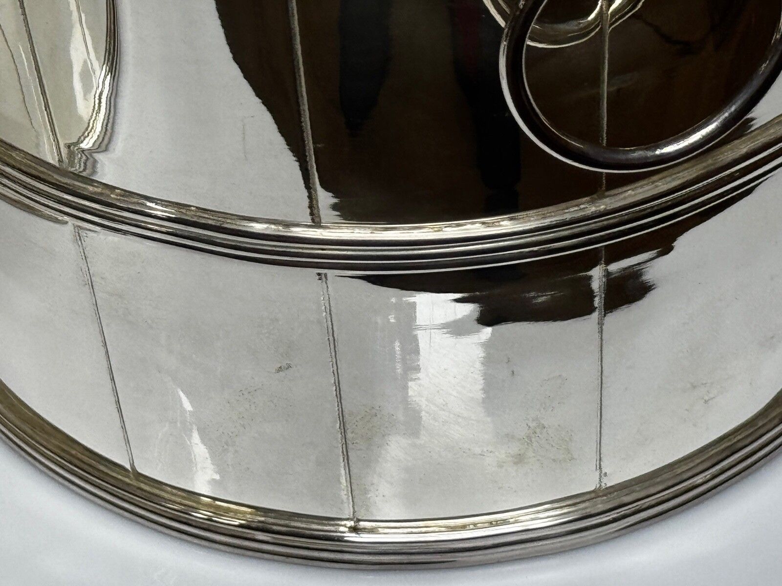 Set Regency Revival Style Lion Barrel Silver Plate Xmas Champagne Bucket Coolers photo vintage