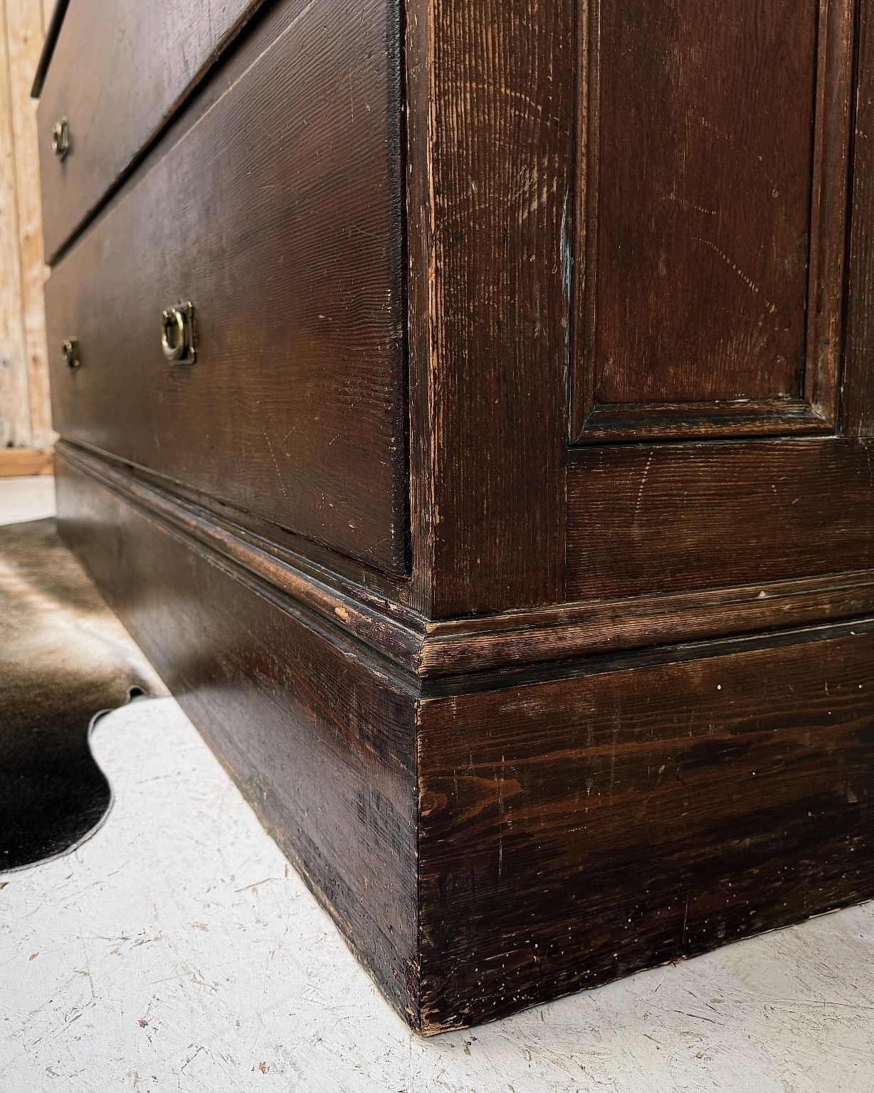 Large Antique Haberdashery Shop Counter Drawers photo vinterior
