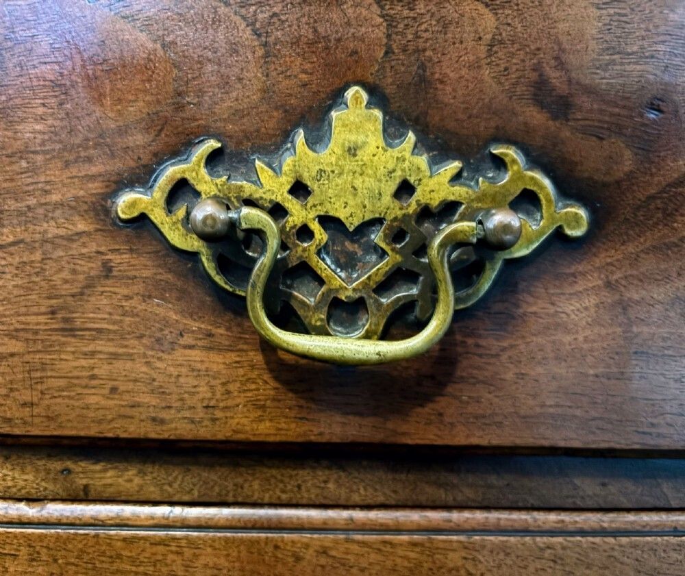 photo for sale George III Walnut Small Chest Of Drawers