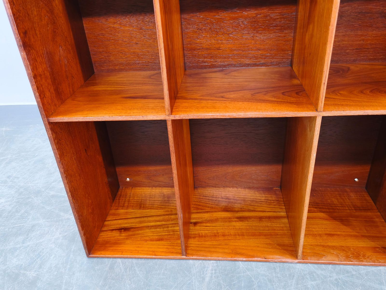 photo furniture Mogens Koch Teak Wall Shelf For Rud Rasmussen, Denmark, 1960s