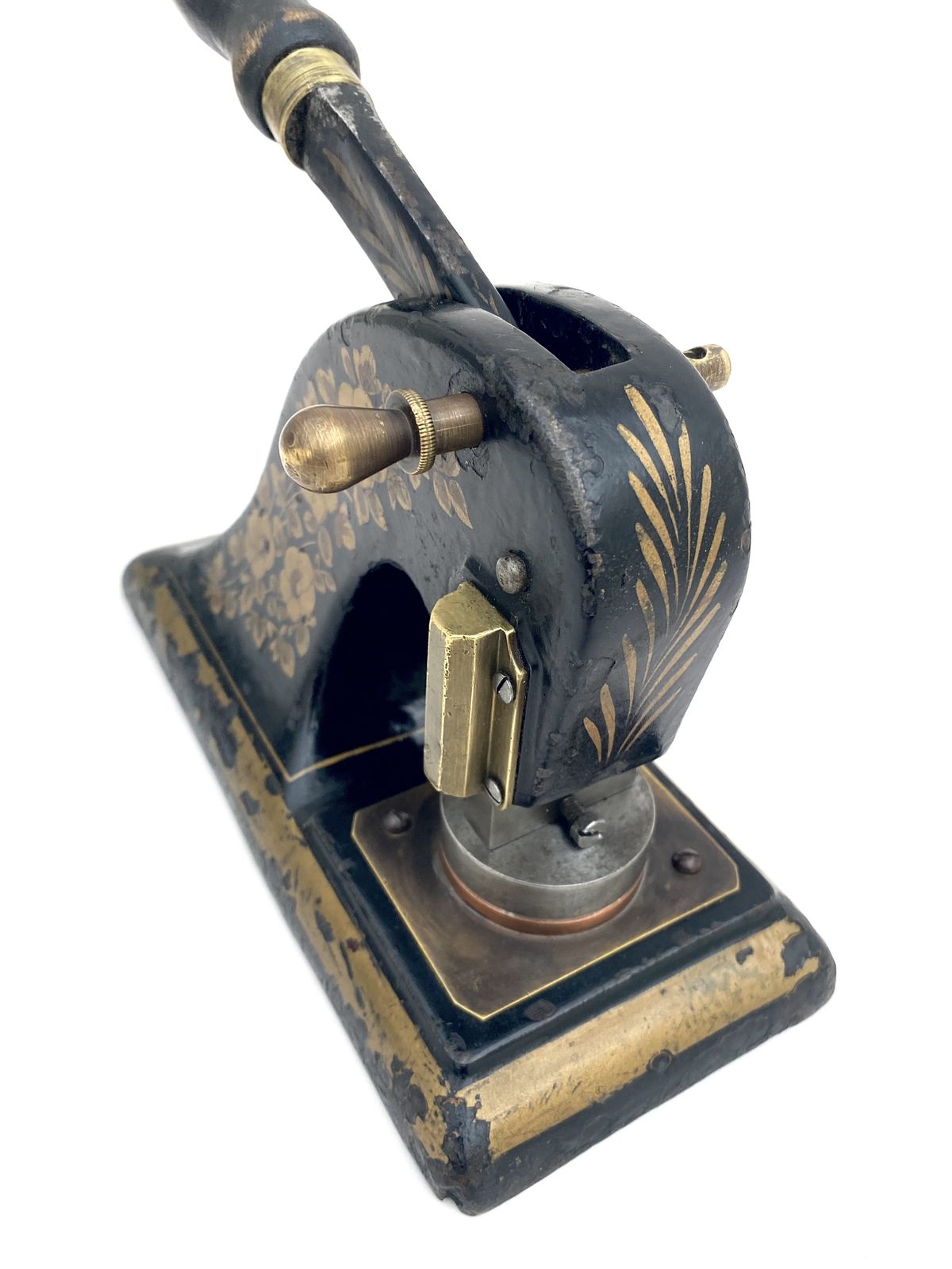 photo vinterior A Set Of Six  19th And 20th Century Cast Iron Embossing Seal Presses