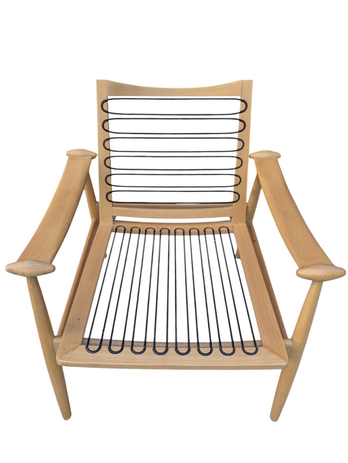 Furniture Rare The Finn Juhl Spade Chair, Retro Danish Vintage Model 133 Armchair By Finn Juhl. Mid Century Modern photo