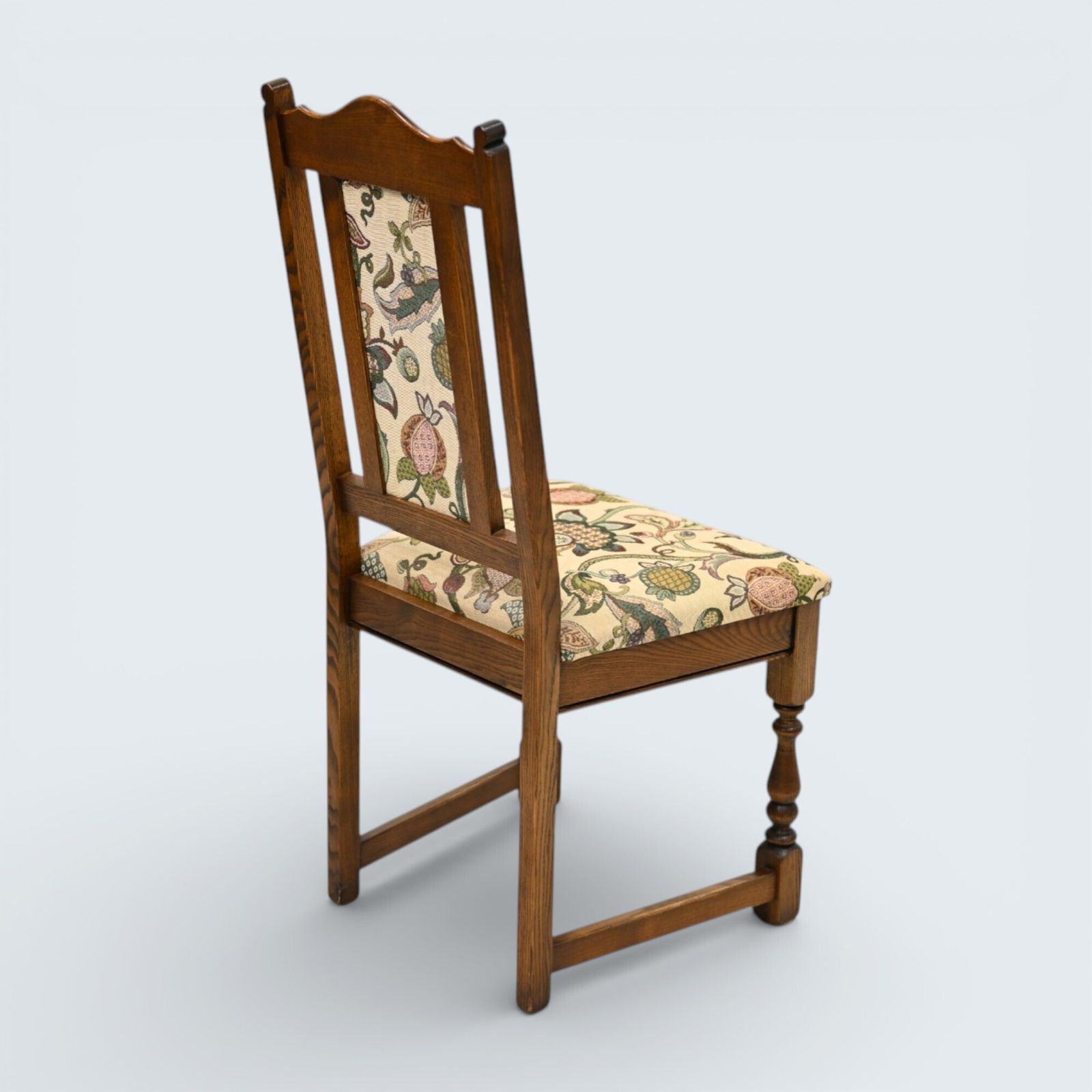 4 Old Charm Oak Dining Chairs Lancaster Light Oak Finish Free Uk Delivery* photo vintage