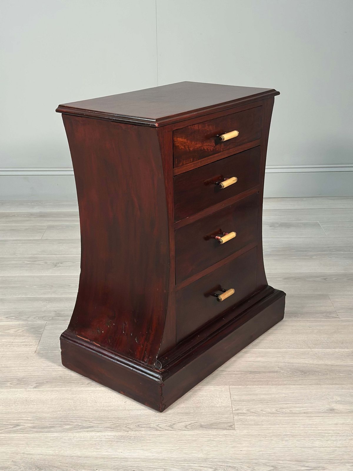 Shapely Art Deco Chest Of Drawers photo vintage
