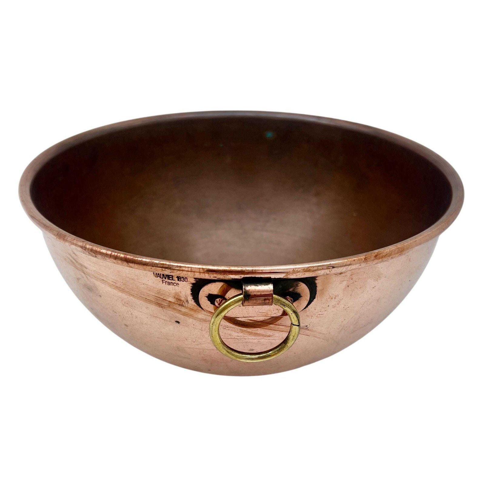 Antique Copper Mixing Bowl   Confectionary Bowl   Country House   Farmhouse Kitchen   Kitchenalia