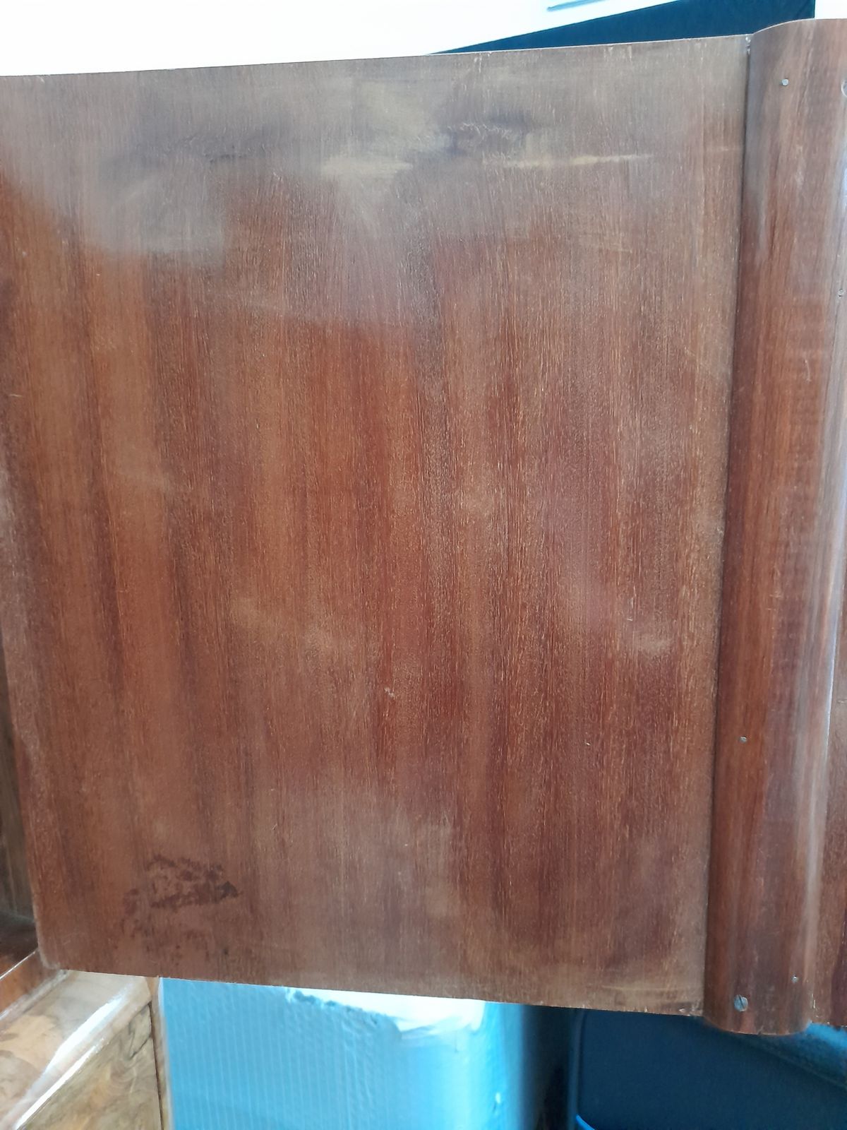 Art Deco 1930s Burr Walnut Tallboy / Cabinet Chest Hungarian Made photo vinterior