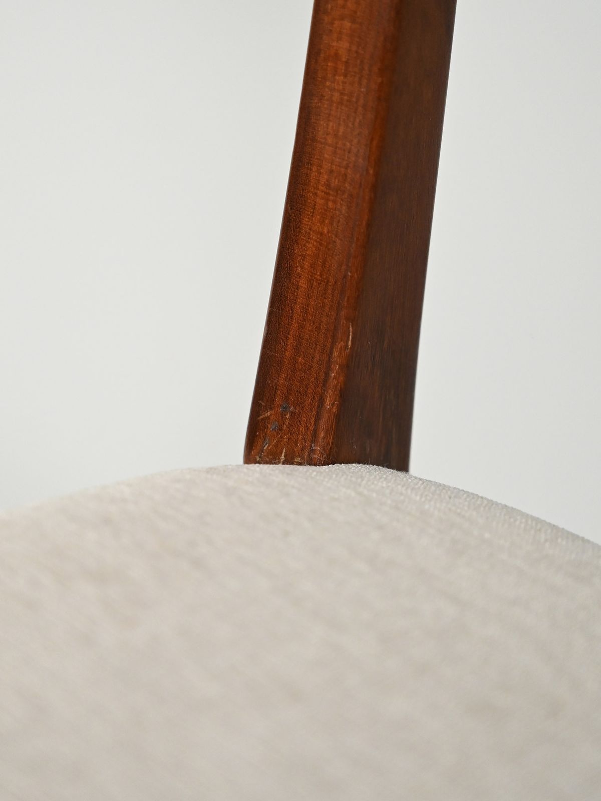 Set Van Zes Scandinavische Teakhouten Stoelen, Ca. Jaren 1960 photo vintage