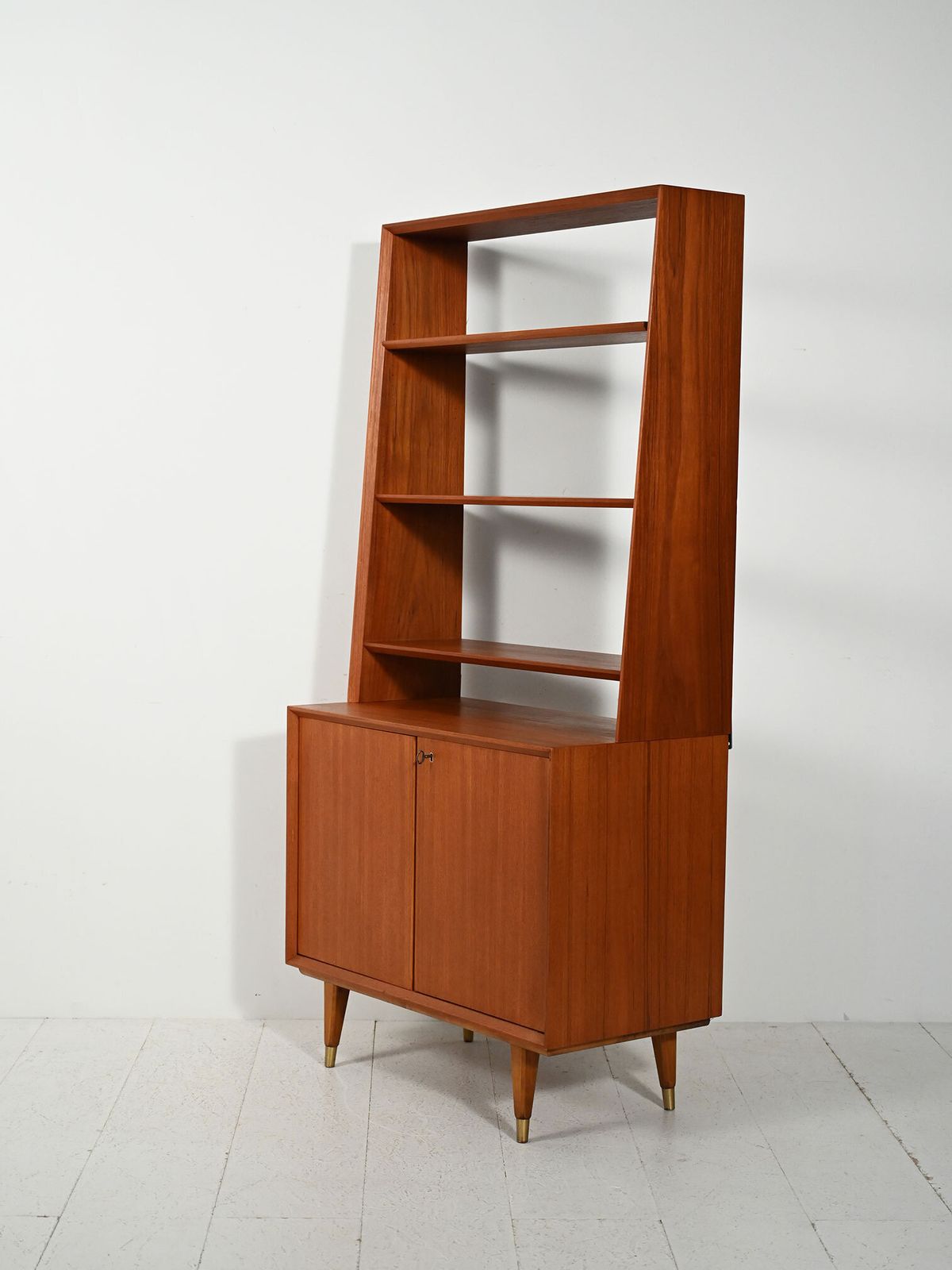 Scandinavian Bookcase With Cabinet, 1950s/60s photo 1130.0