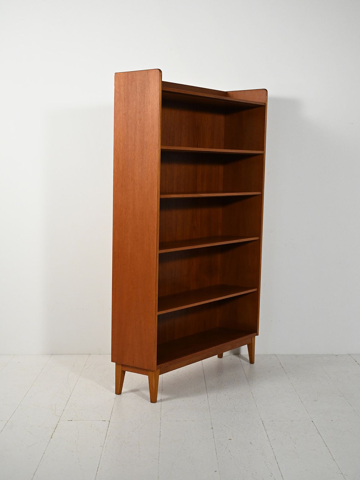 Scandinavian Teak Bookcase By Ferdinand Lundquist, 1960s photo for sale
