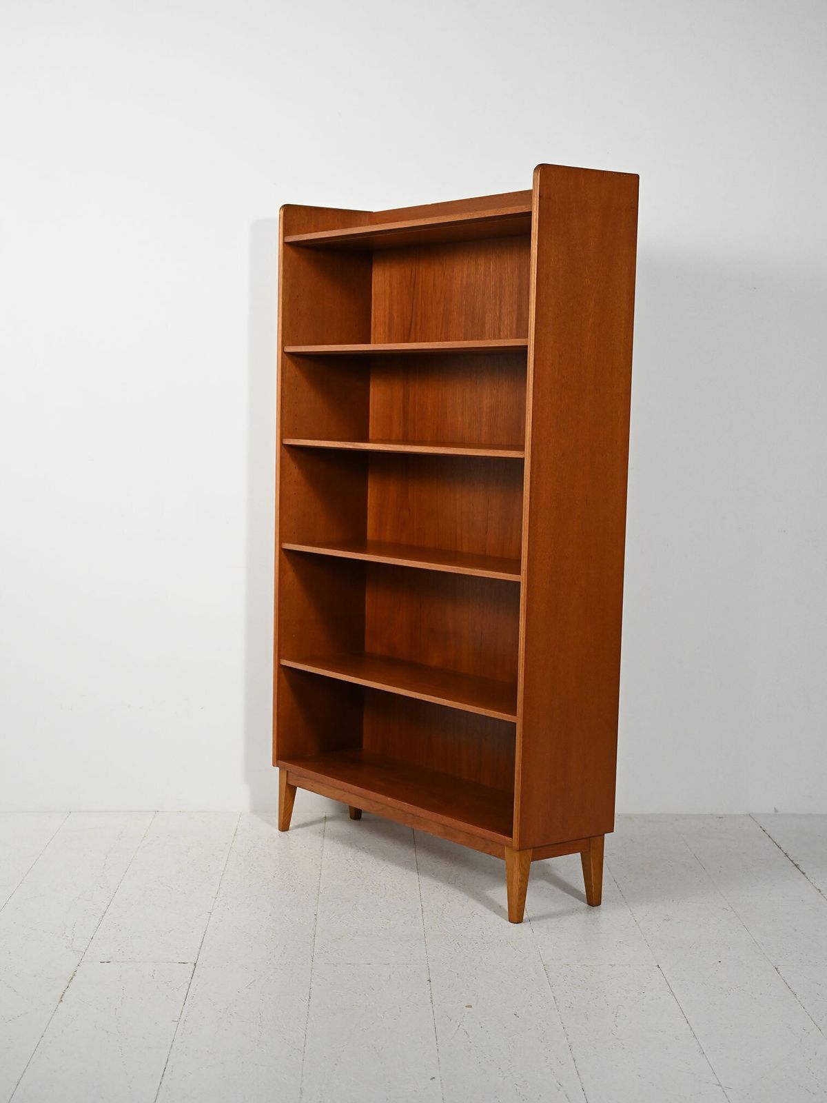 Scandinavian Teak Bookcase By Ferdinand Lundquist, 1960s photo Furniture