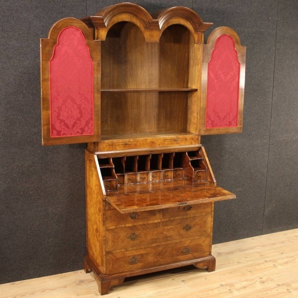 Large English Trumeau In Wood From The 20th Century photo furniture