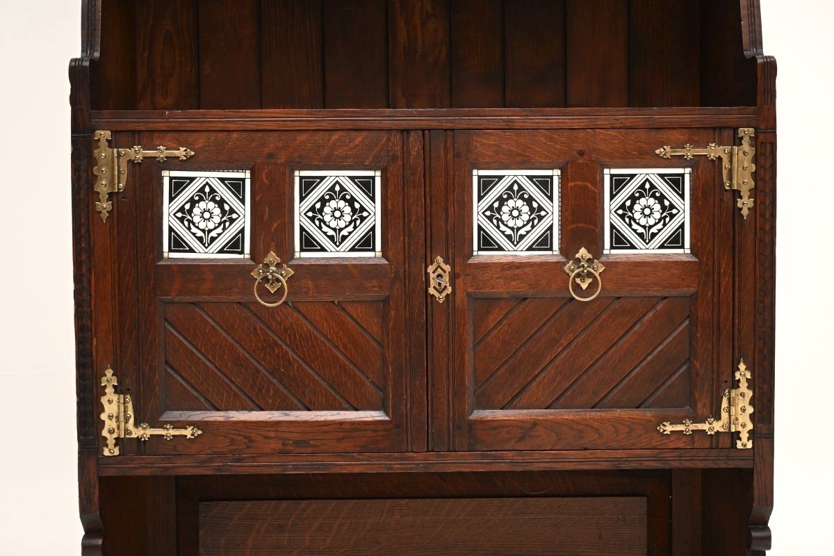 Antique Aesthetic Movement Cabinet By John Moyr Smith photo 6435.0