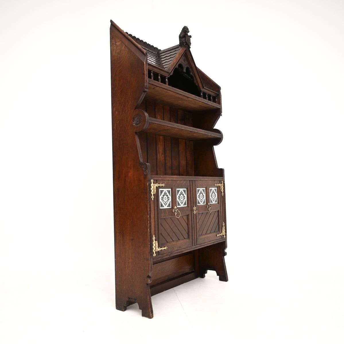 Furniture Antique Aesthetic Movement Cabinet By John Moyr Smith photo
