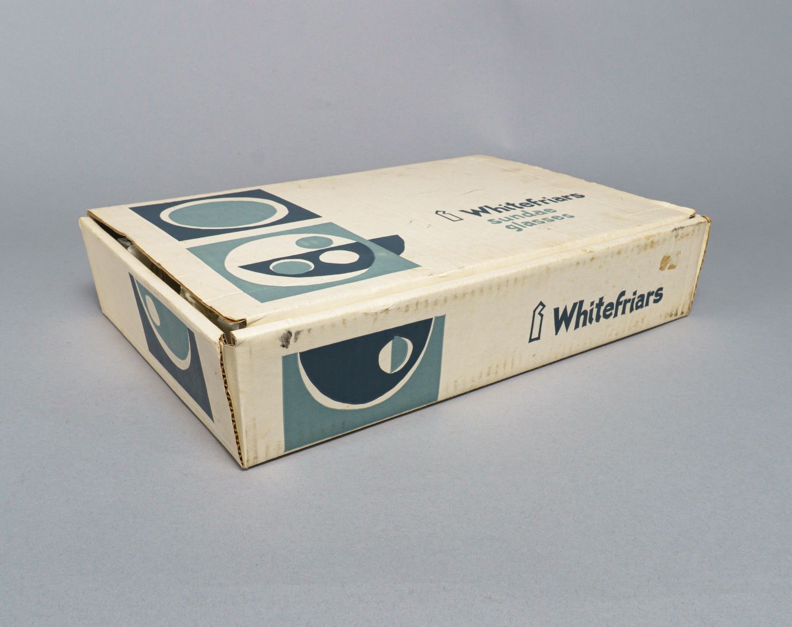 Set Of 6 Vintage Whitefriars Glass Boxed Ice Textured Flint M136 Sundae Bowls