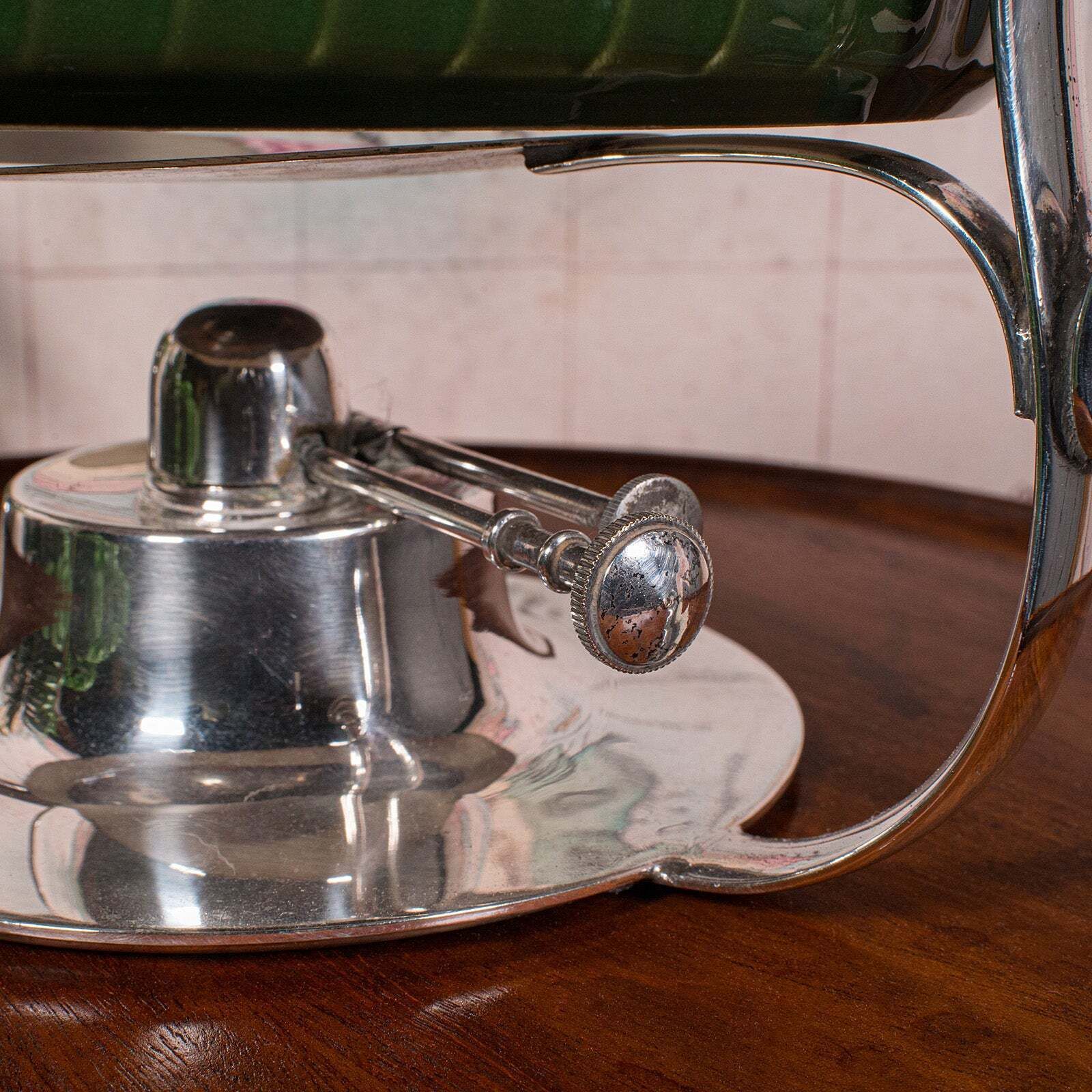photo for sale Antique Food Warmer, English Ceramic, Silver Plate, Chafing Heat Dish, Edwardian