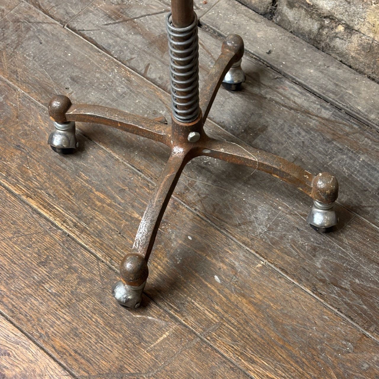 1920s Child’s Tailor’s Mannequin On Cast Iron Adjustable Stand photo furniture
