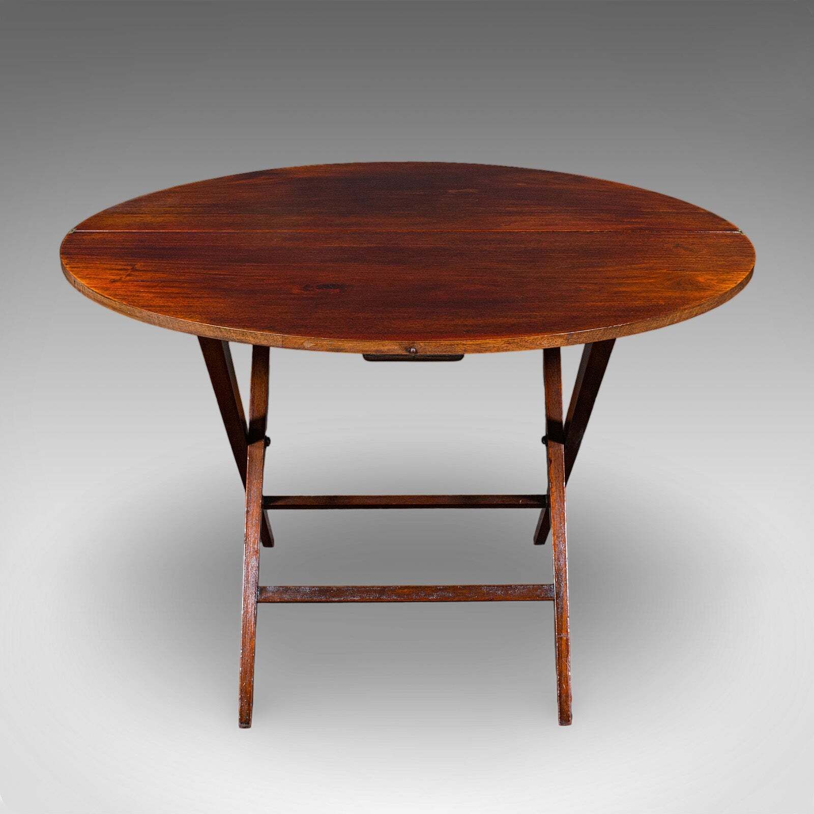 Antique Kitchen Garden Table, English, Folding, Coaching, Occasional, Victorian photo 1403.0