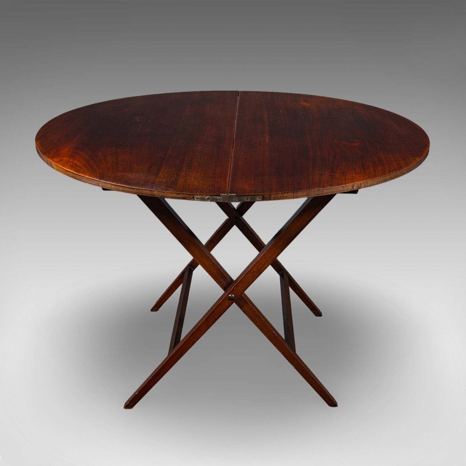 Antique Kitchen Garden Table, English, Folding, Coaching, Occasional, Victorian photo vinterior