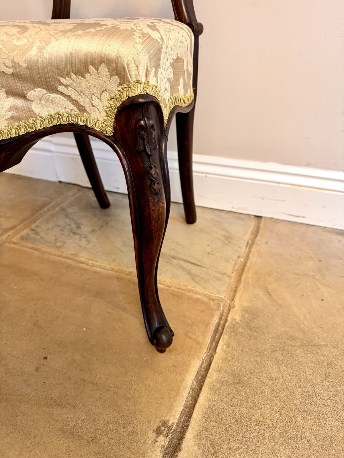 Quality Set Of Six Victorian Rosewood Dining Chairs photo Furniture