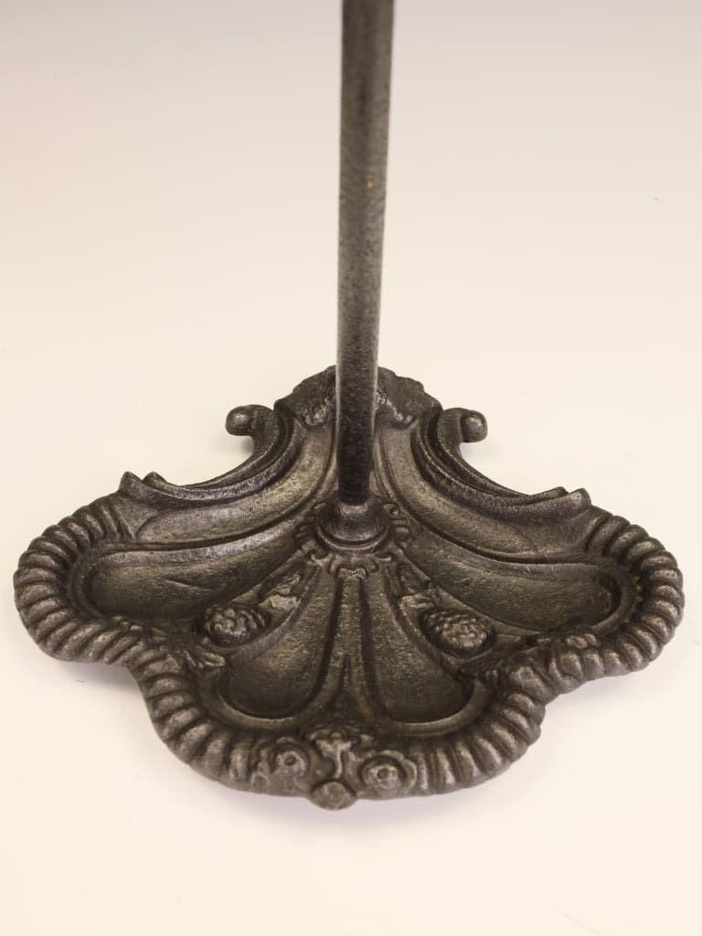 photo buy Victorian Cast Iron Fireside Stick Stand With Naturalistic Bird Motif