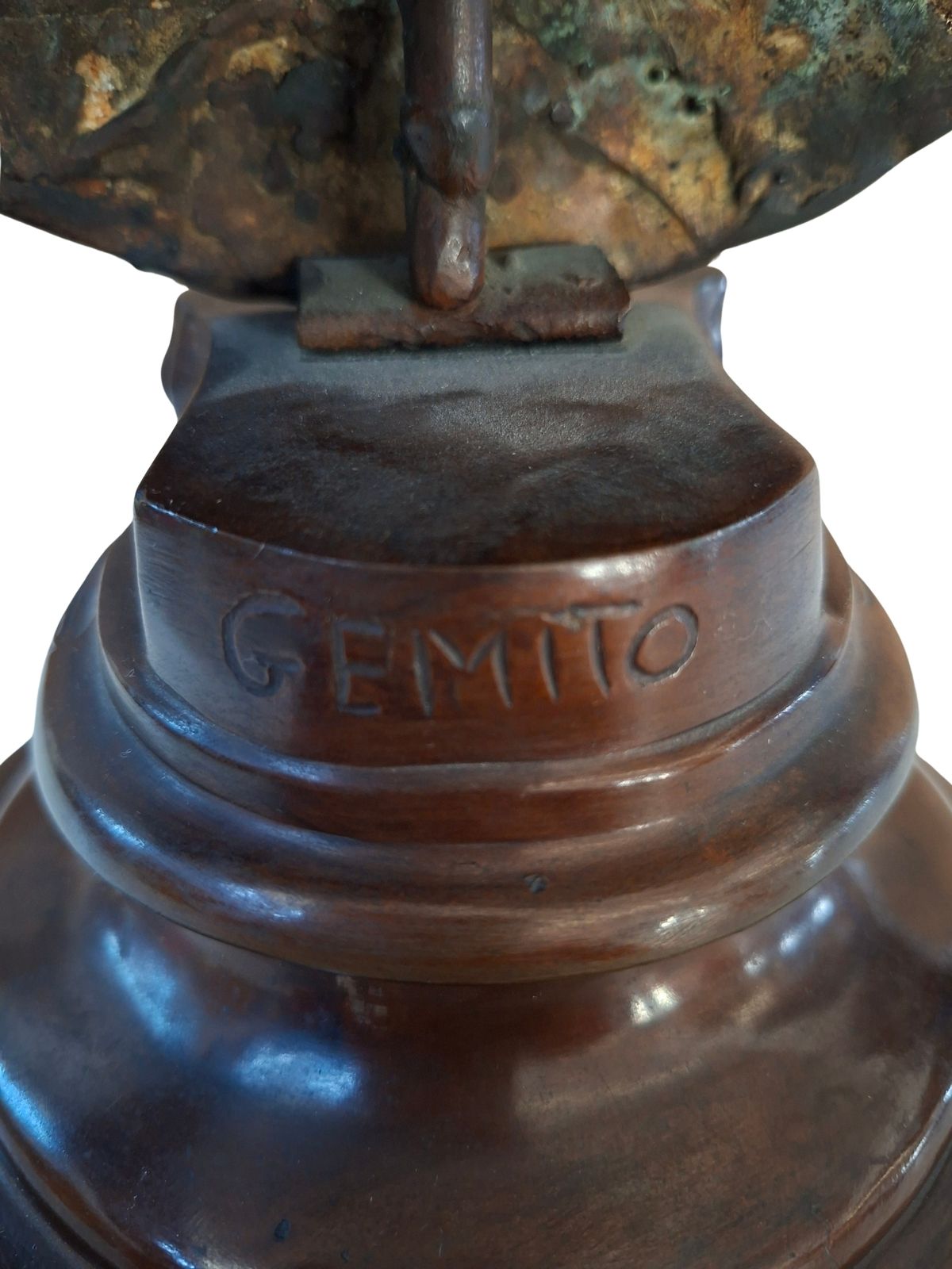photo furniture Prestigioso Busto In Bronzo Di Vincenzo Gemito "Alessandro" (Anastolè) 1890