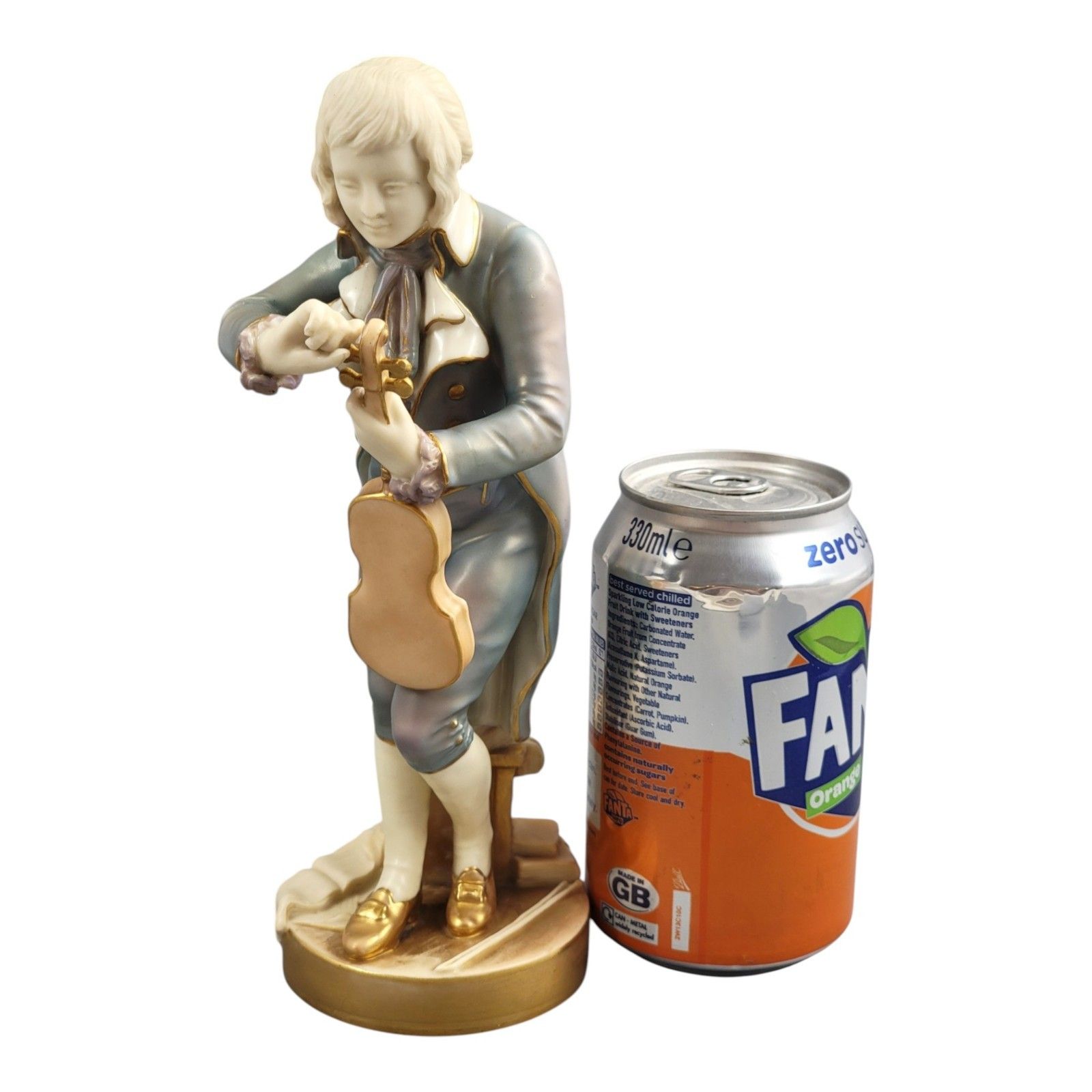 photo for sale Royal Worcester Porcelain Figure The Young Mozart By Sir Thomas Brock, 1928