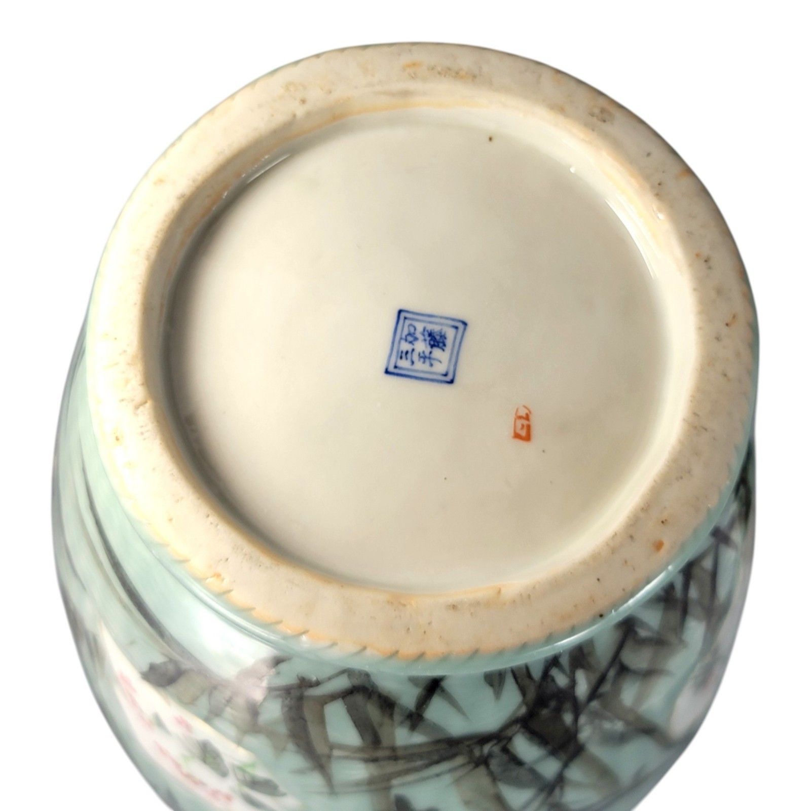 photo furniture Kato Sanhei Seto Porcelain Vases Meiji Period On Stands Museum Quality Pair