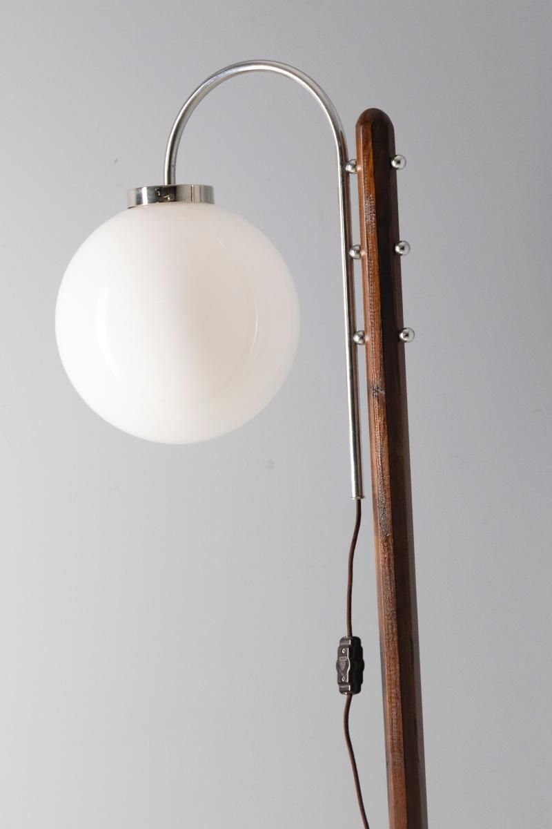 Floor Lamp, Jindřich Halabala, 1930s–1940s, Czechoslovakia photo 2191.0