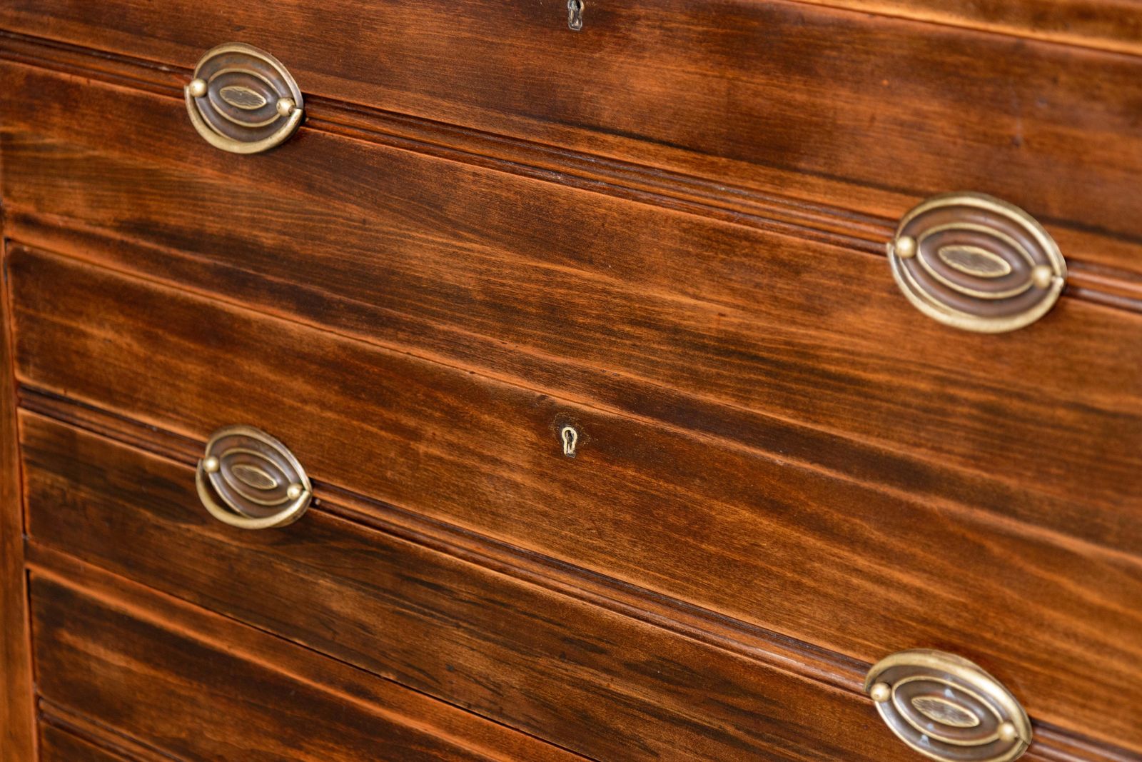 Rustic Country Antique Fruitwood Chest Of Drawers photo 215.0