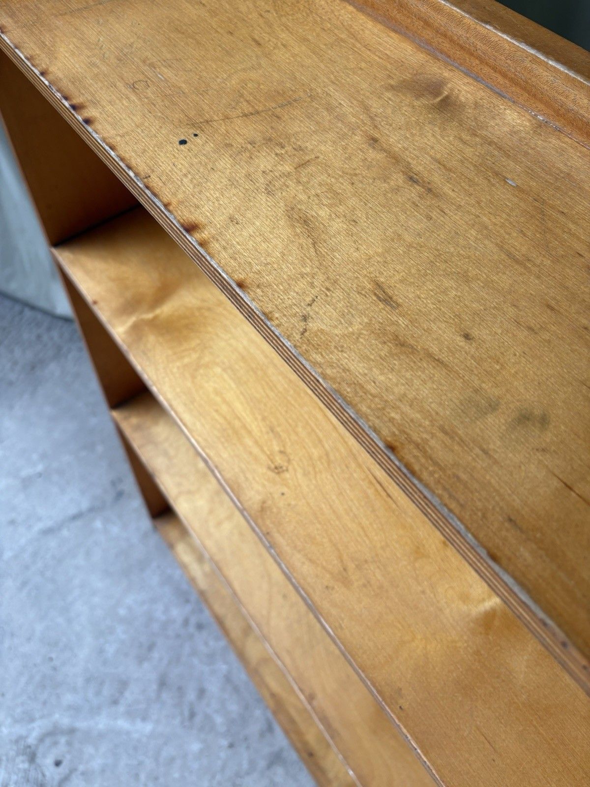 photo for sale Vtg Late Mid Century Freestanding Bookcase  Scandi Danish Retro R1131