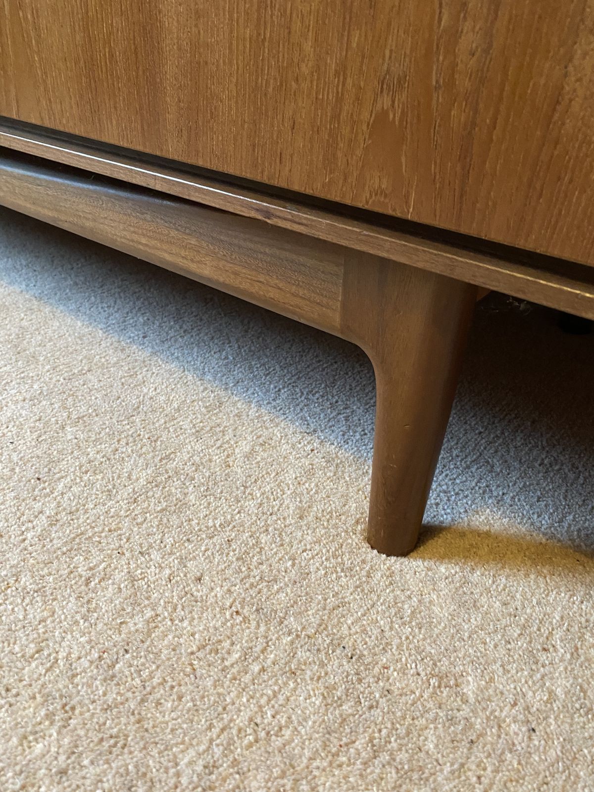 G Plan Sideboard. Kofod Larsen. Mid Century (1960s), African Teak And Rosewood. photo for sale