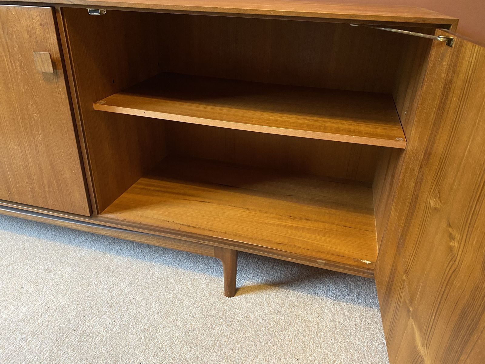 G Plan Sideboard. Kofod Larsen. Mid Century (1960s), African Teak And Rosewood. photo buy