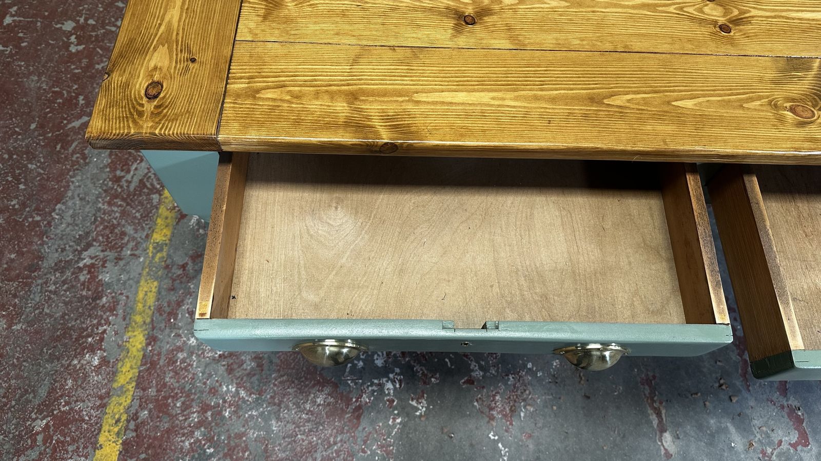 Rustic Farmhouse Table C1950, Mid 20th Century photo vinterior