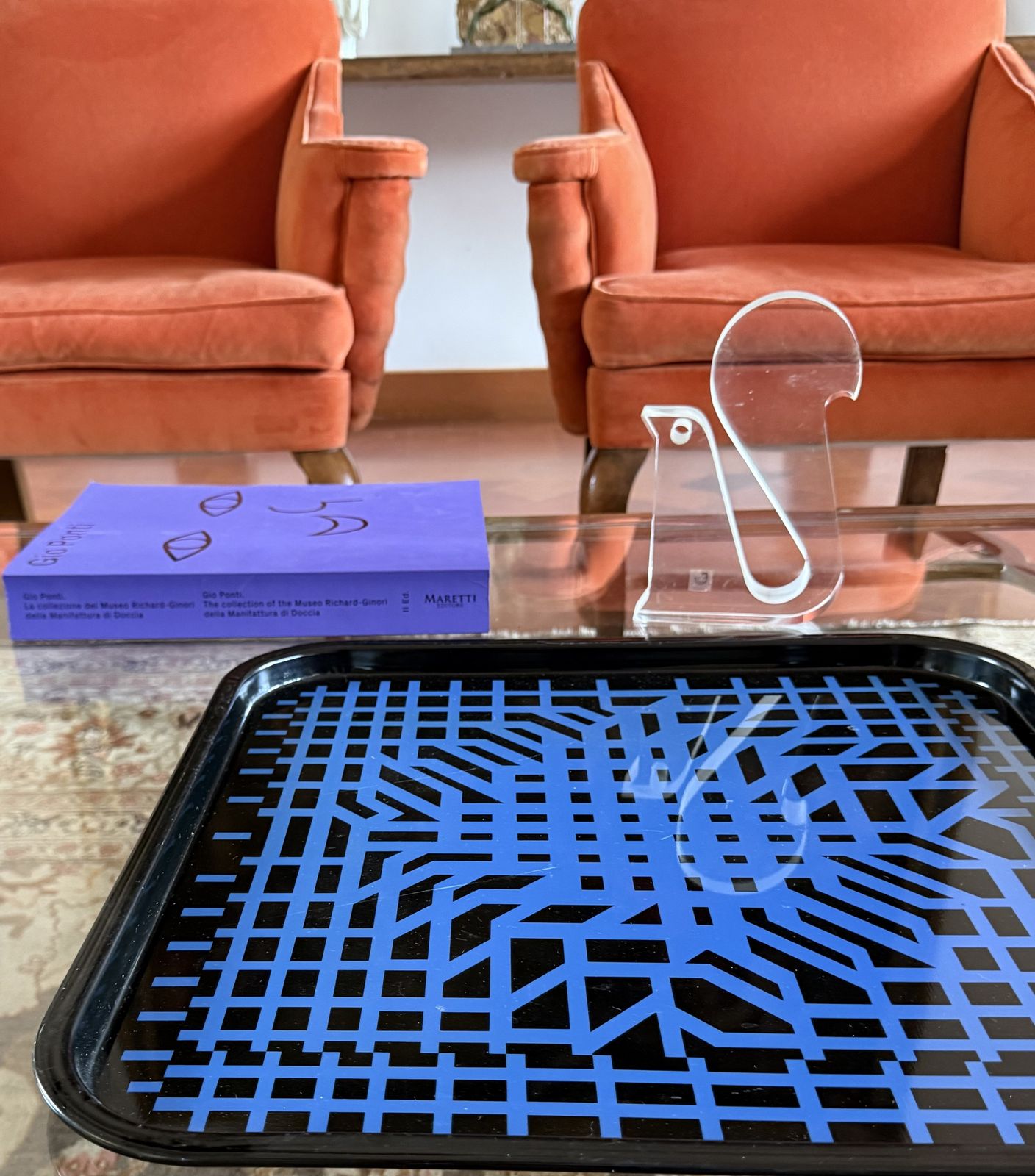 Victor Vasarely, Space Age Op Art Metal Tray, Limited Edition Metalgraf Italy 1970s photo furniture