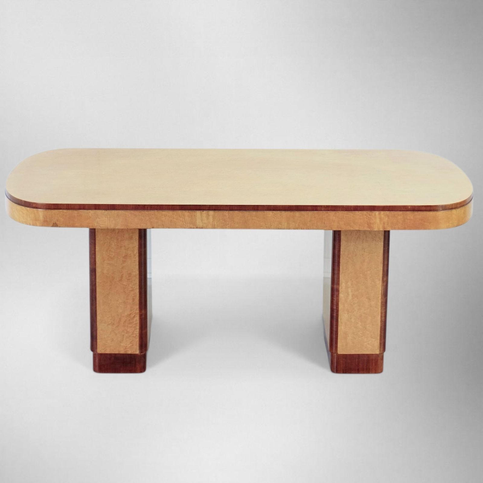 Art Deco Dining Suite Table And Six Chairs By H&L Epstein 1930’s. photo vinterior
